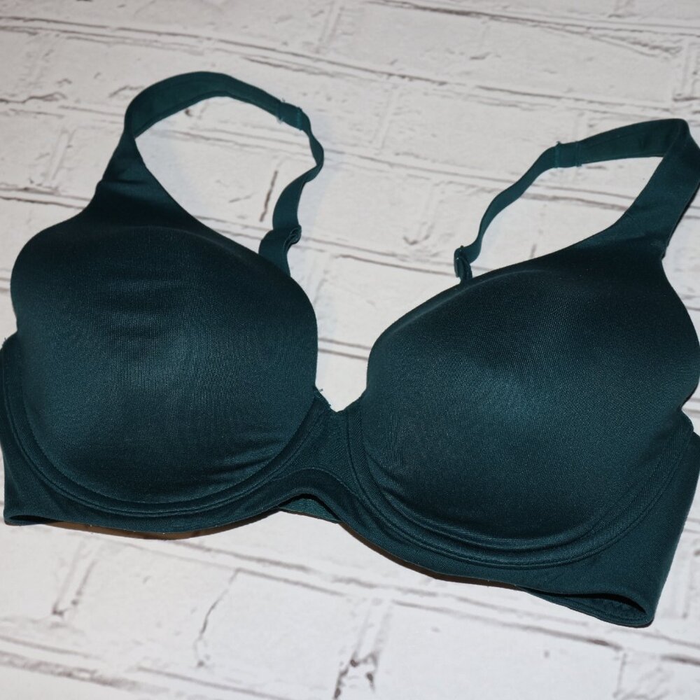 💚 Vanity Fair Underwire Bra · Size 38C · Teal